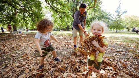 Nature Play In The Gardens